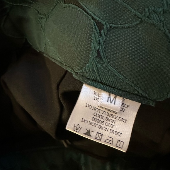 NWOT jacquard embroidered A-line midi skirt (fits like a S) - Picture 2 of 5